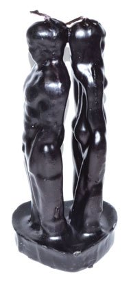 6 1/2" Black Separation candle (image for) 6 1/2" Black Separation candle
