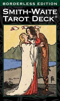 Smith-Waite Borderless tarot deck by Pamela Colman Smith (image for) Smith-Waite Borderless tarot deck by Pamela Colman Smith