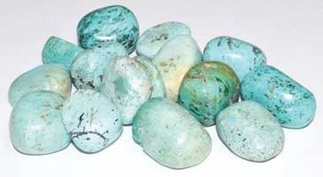 1 lb Turquoise tumbled stones (image for) 1 lb Turquoise tumbled stones