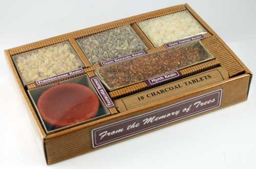 Resin Gift pk with Burner (image for) Resin Gift pk with Burner