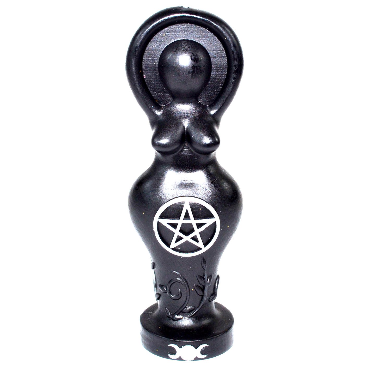 (image for) 5 1/2" Black Goddess candle
