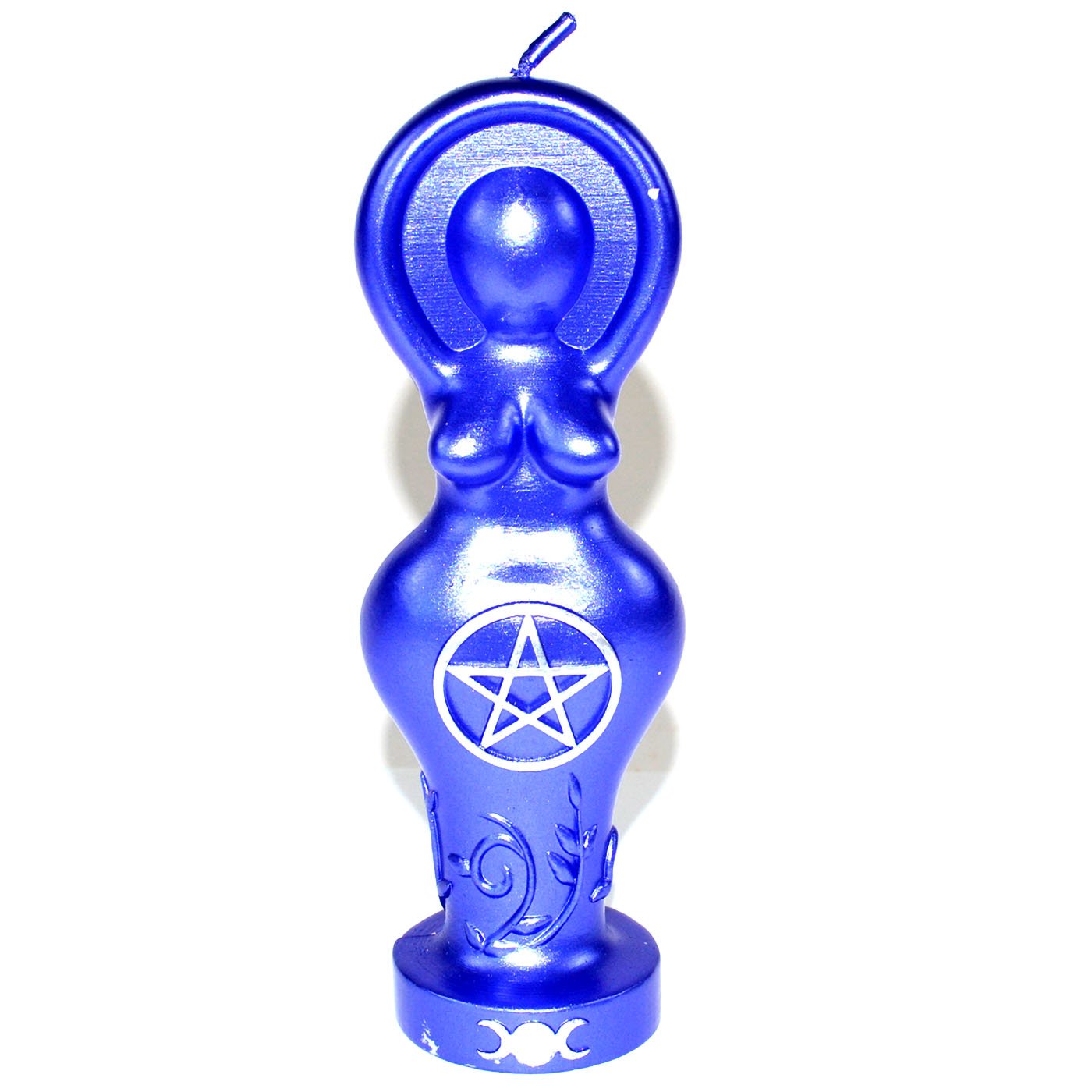 5 1/2" Purple Goddess candle (image for) 5 1/2" Purple Goddess candle