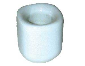 White Ceramic chime holder (image for) White Ceramic chime holder