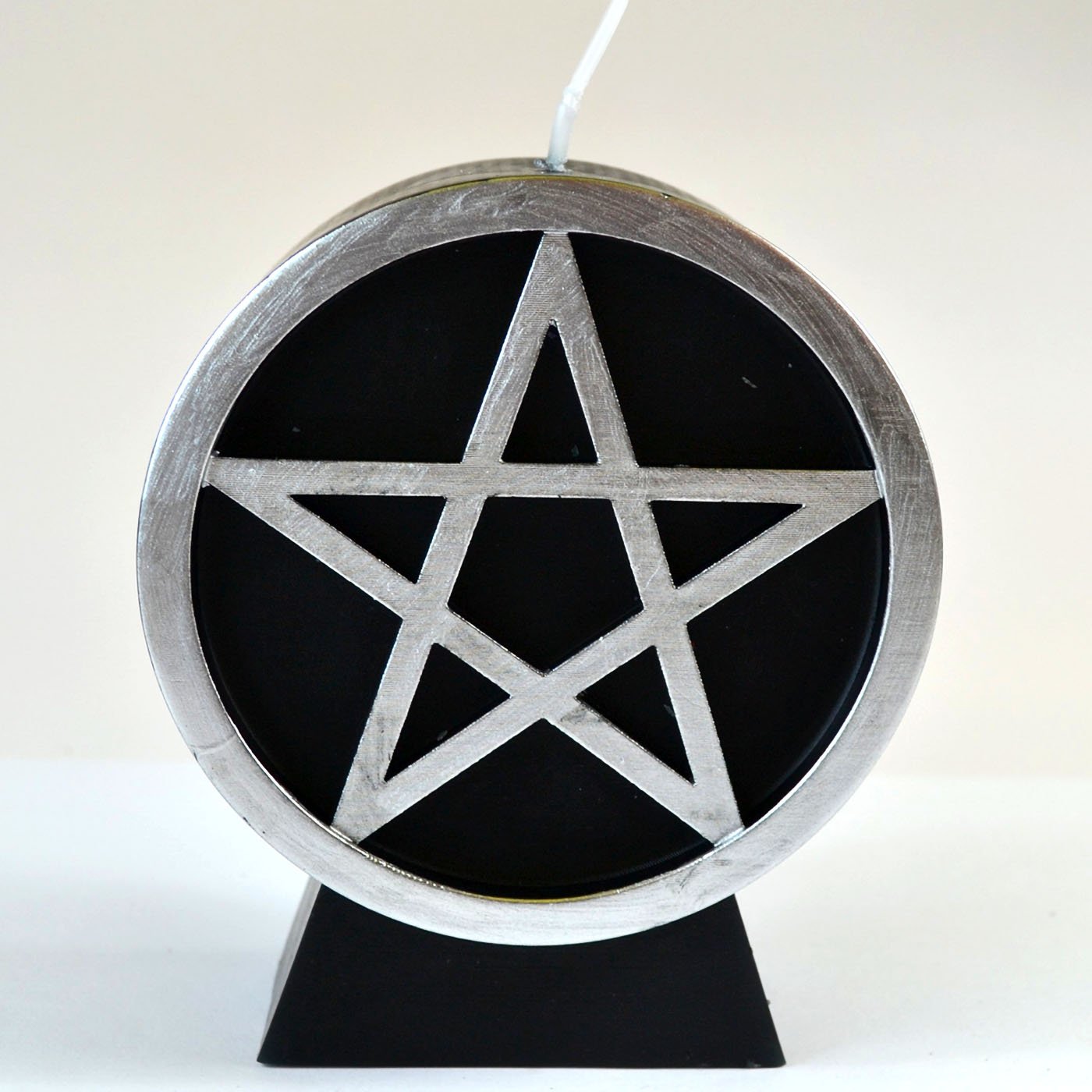Black Pentacle candle (image for) Black Pentacle candle