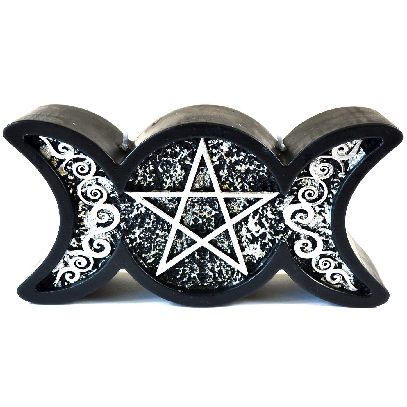 Black Triple Moon candle (image for) Black Triple Moon candle