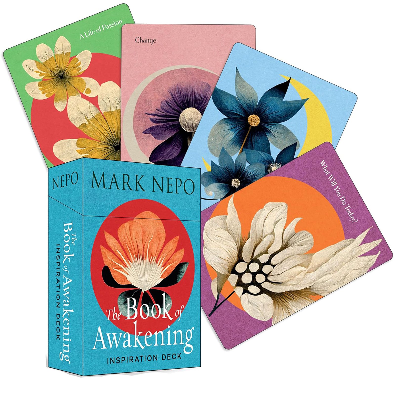 (image for) Book of Awakening deck by Mark Nepo