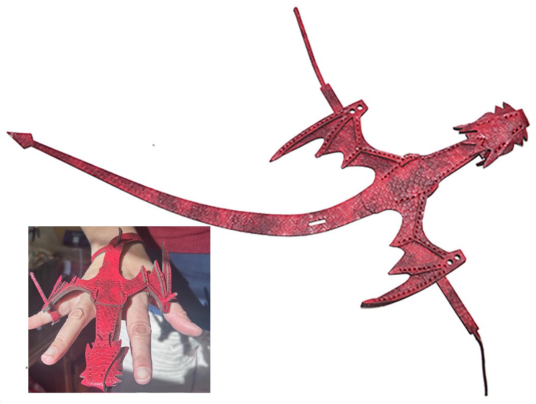 Red Dragon hand pet (image for) Red Dragon hand pet