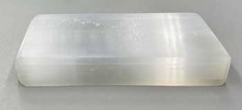 (image for) 4" x 8" Selenite charger plaque