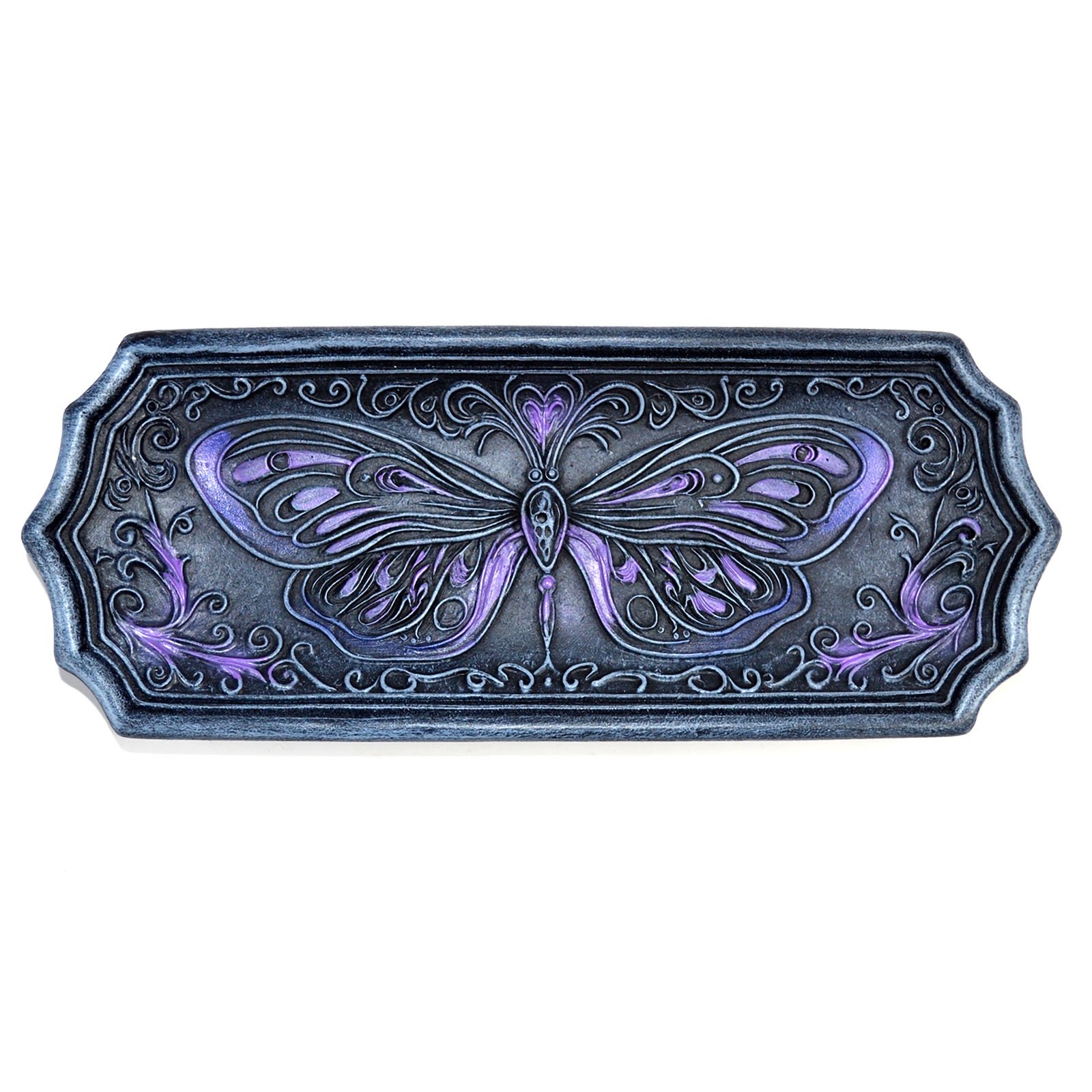 (image for) 7 1/2" Butterfly incense holder
