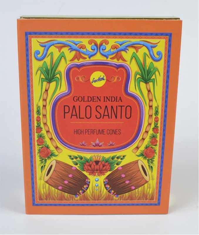 10 Palo Santo backflow cones Sree Vani (image for) 10 Palo Santo backflow cones Sree Vani