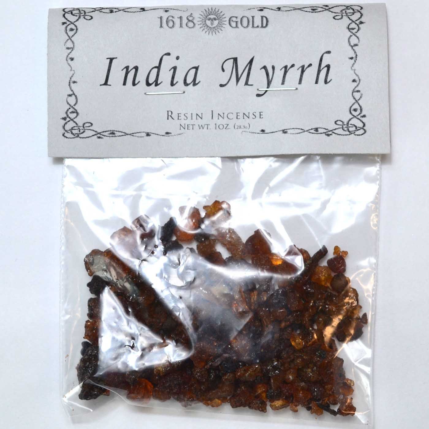 (image for) Myrrh (India) granular incense 1 oz