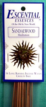 (image for) 16/pk Sandalwood escential essences incense sticks