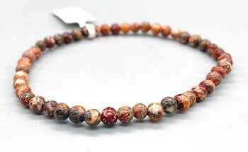 4mm Jasper, Brecciated (image for) 4mm Jasper, Brecciated