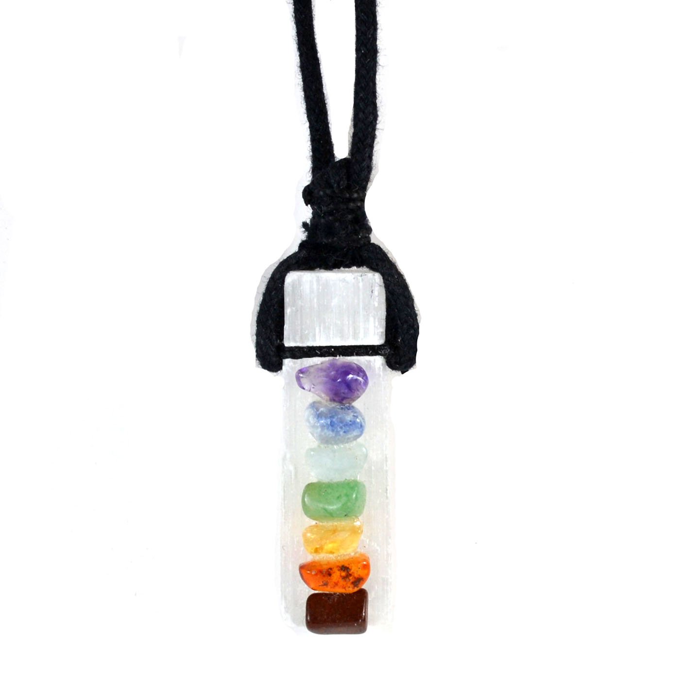 Chakra W/ cord necklace (image for) Chakra W/ cord necklace