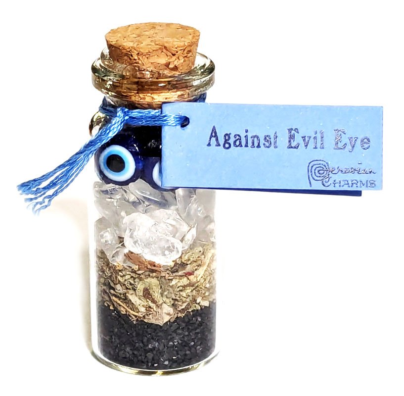 Against Evil Eye pocket spellbottle (image for) Against Evil Eye pocket spellbottle
