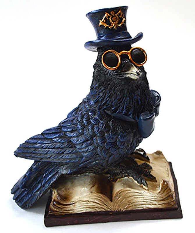 4 3/4" Steampunk Raven (image for) 4 3/4" Steampunk Raven